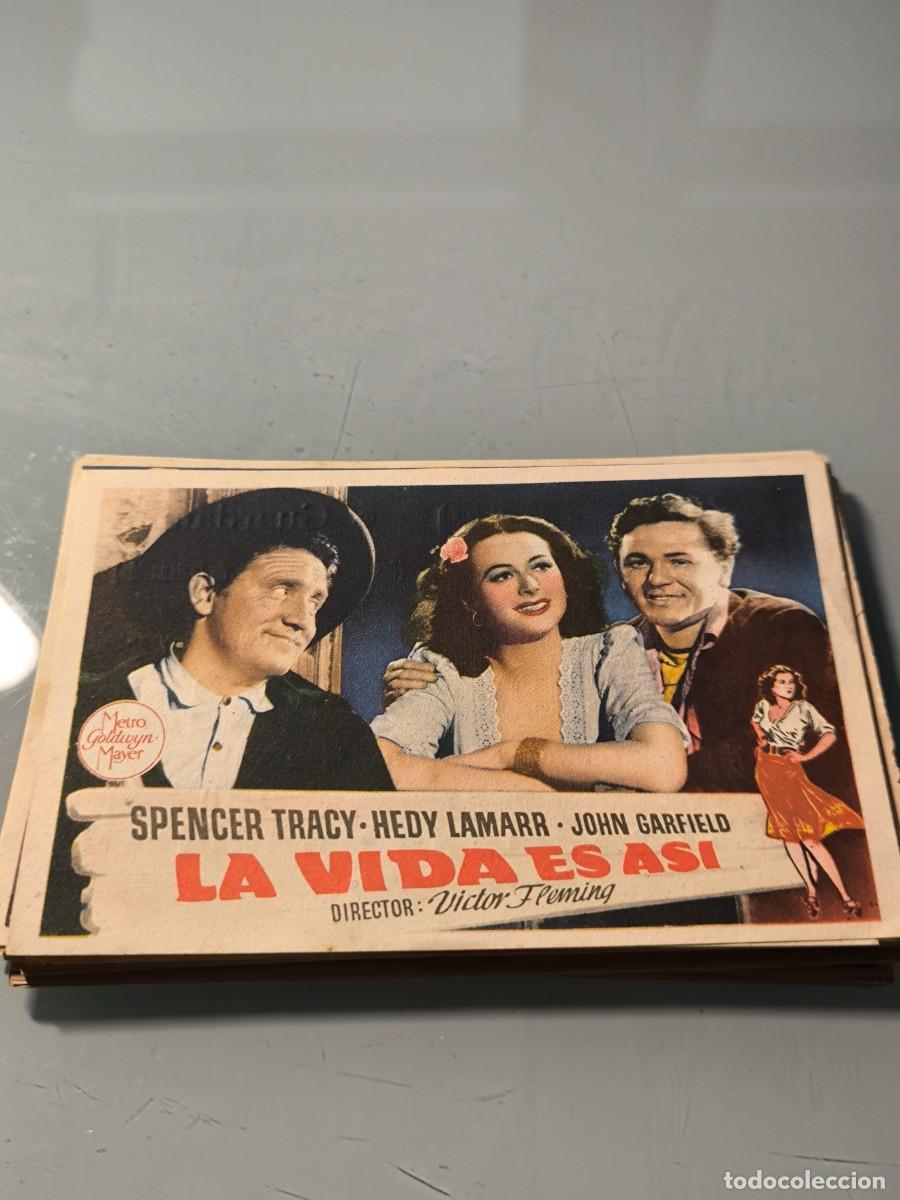 Cine: Antiguo Folleto de Mano de Cine / Programa de Mano Original