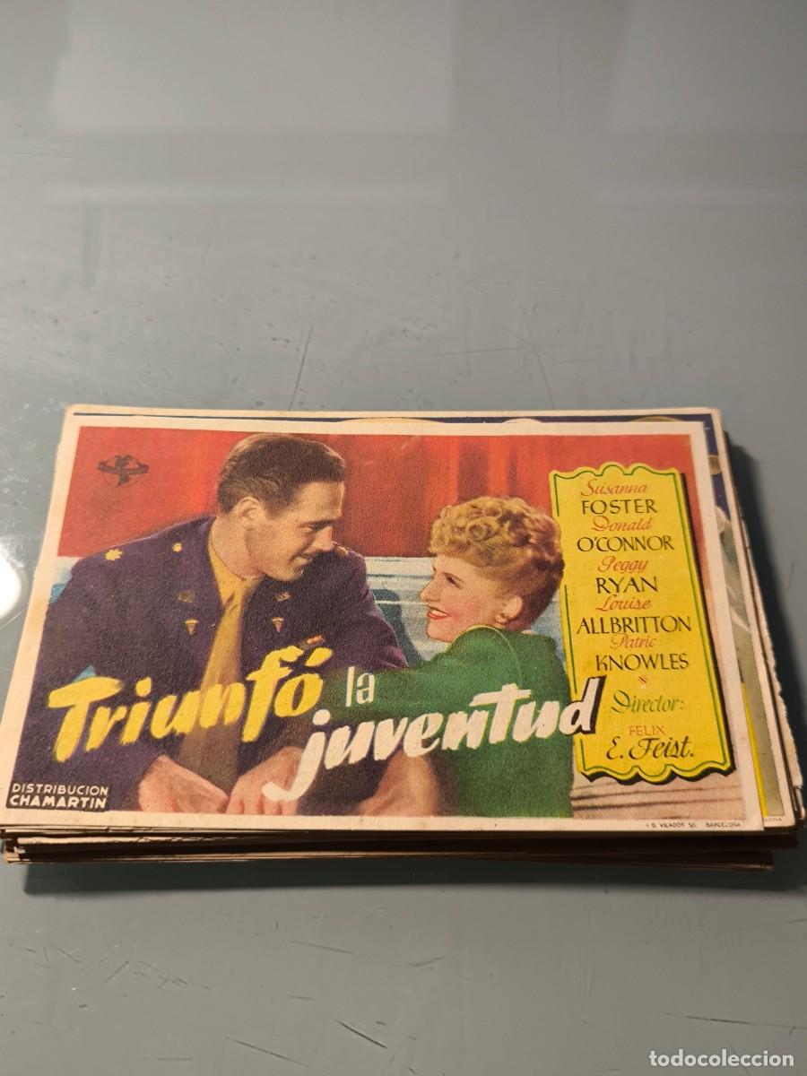 Cine: Antiguo Folleto de Mano de Cine / Programa de Mano Original