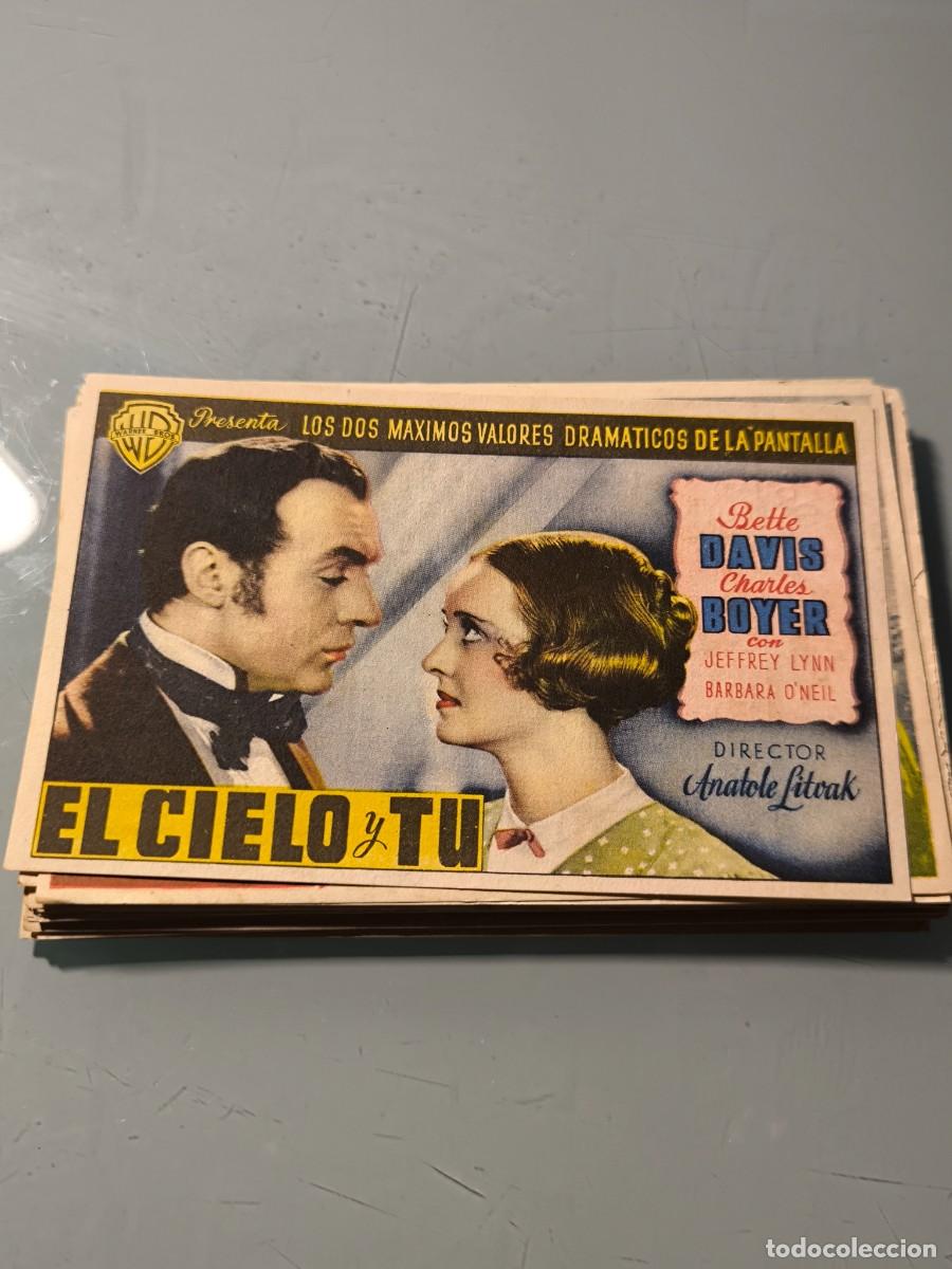 Cine: Antiguo Folleto de Mano de Cine / Programa de Mano Original