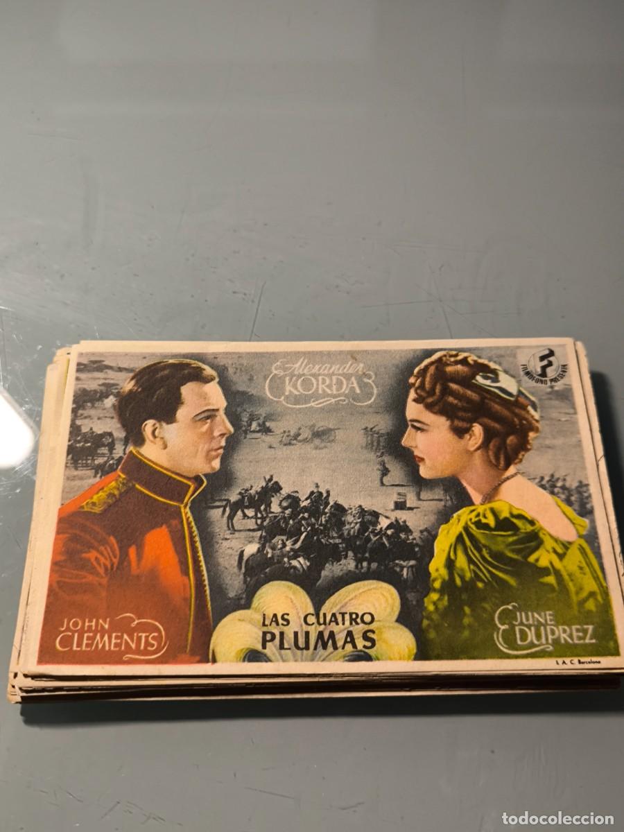 Folhetos de m&atilde;o de filmes antigos de cinema: Antiguo Folleto de Mano de Cine / Programa de Mano Original