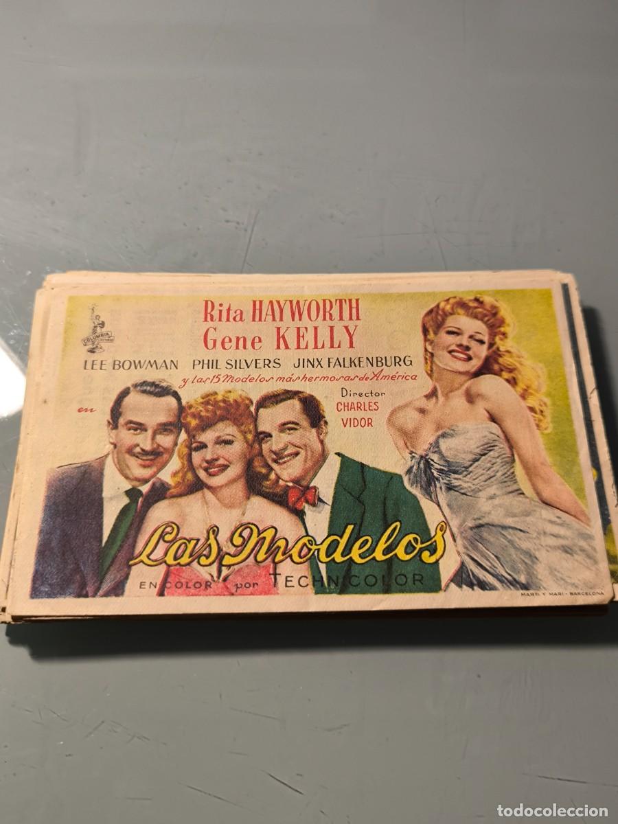Cine: Antiguo Folleto de Mano de Cine / Programa de Mano Original - Foto 1