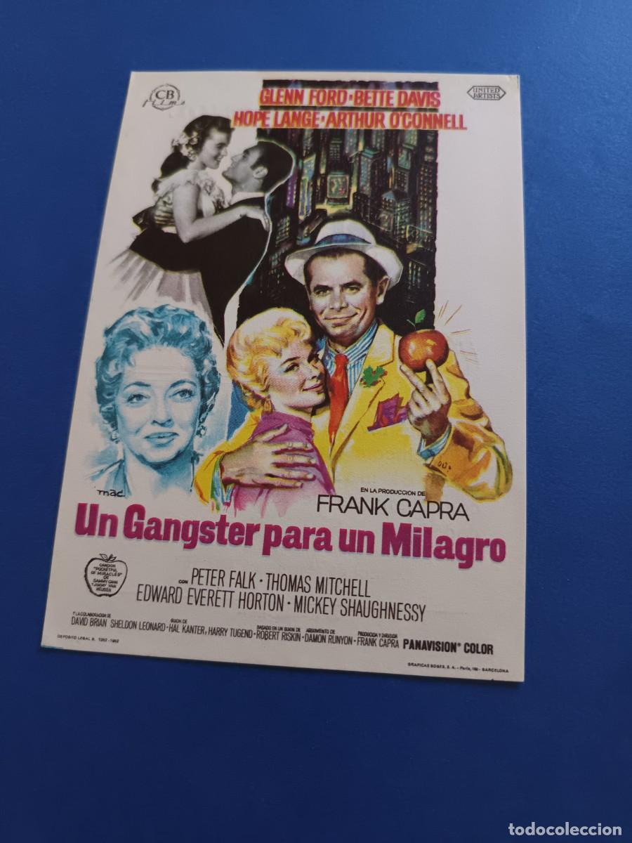 Cine: PROGRAMA DE CINE UN GANGSTER PARA UN MILAGRO GLENN FORD BETTE DAVIS