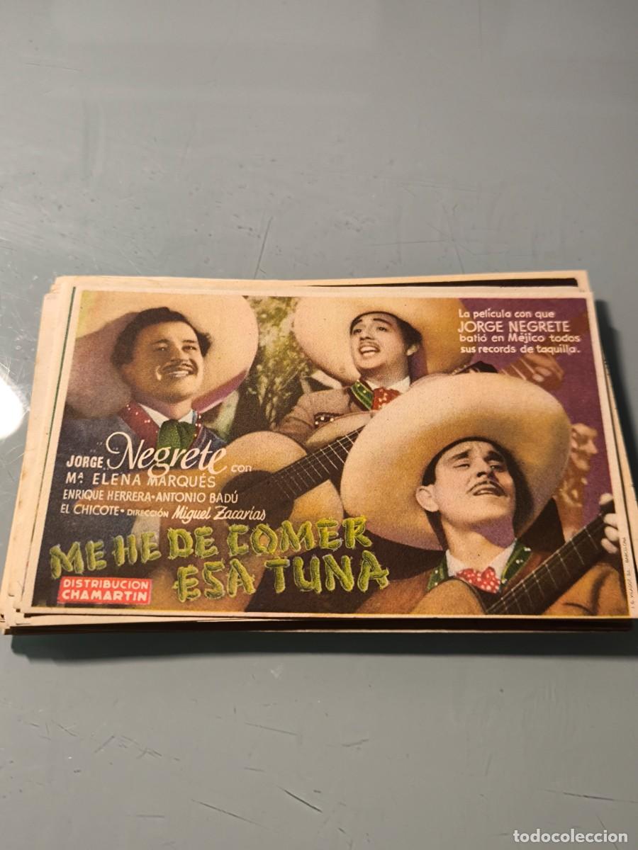 Cine: Antiguo Folleto de Mano de Cine / Programa de Mano Original