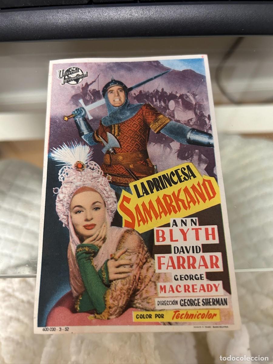 Cine: &ordm;1311 la princesa samarkand sello barcelona buen estado