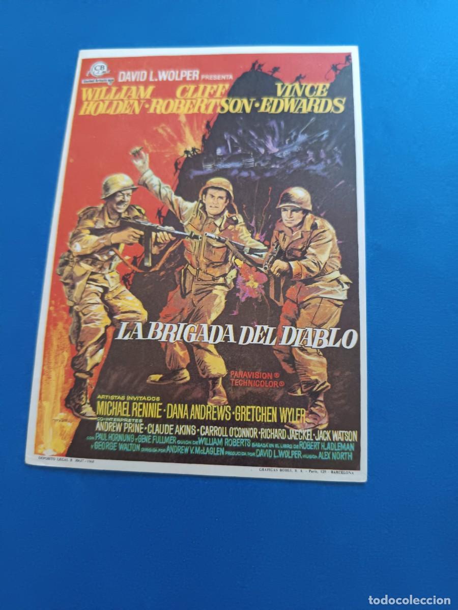 Cine: PROGRAMA DE CINE LA BRIGADA DEL DIABLO WILLIAM HOLDEN - Foto 1
