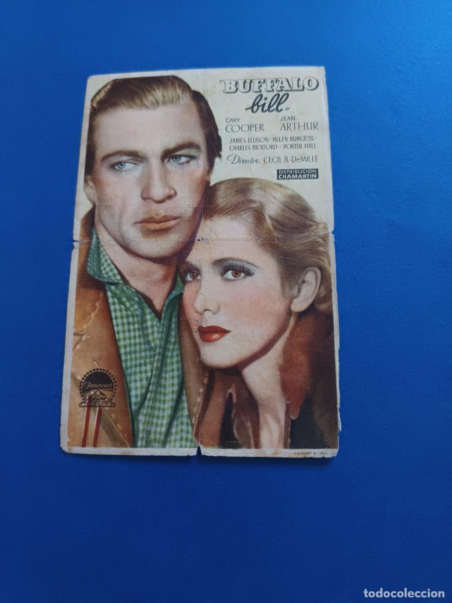 Cine: PROGRAMA DE CINE BUFFALO BILL GARY COOPER - Foto 1