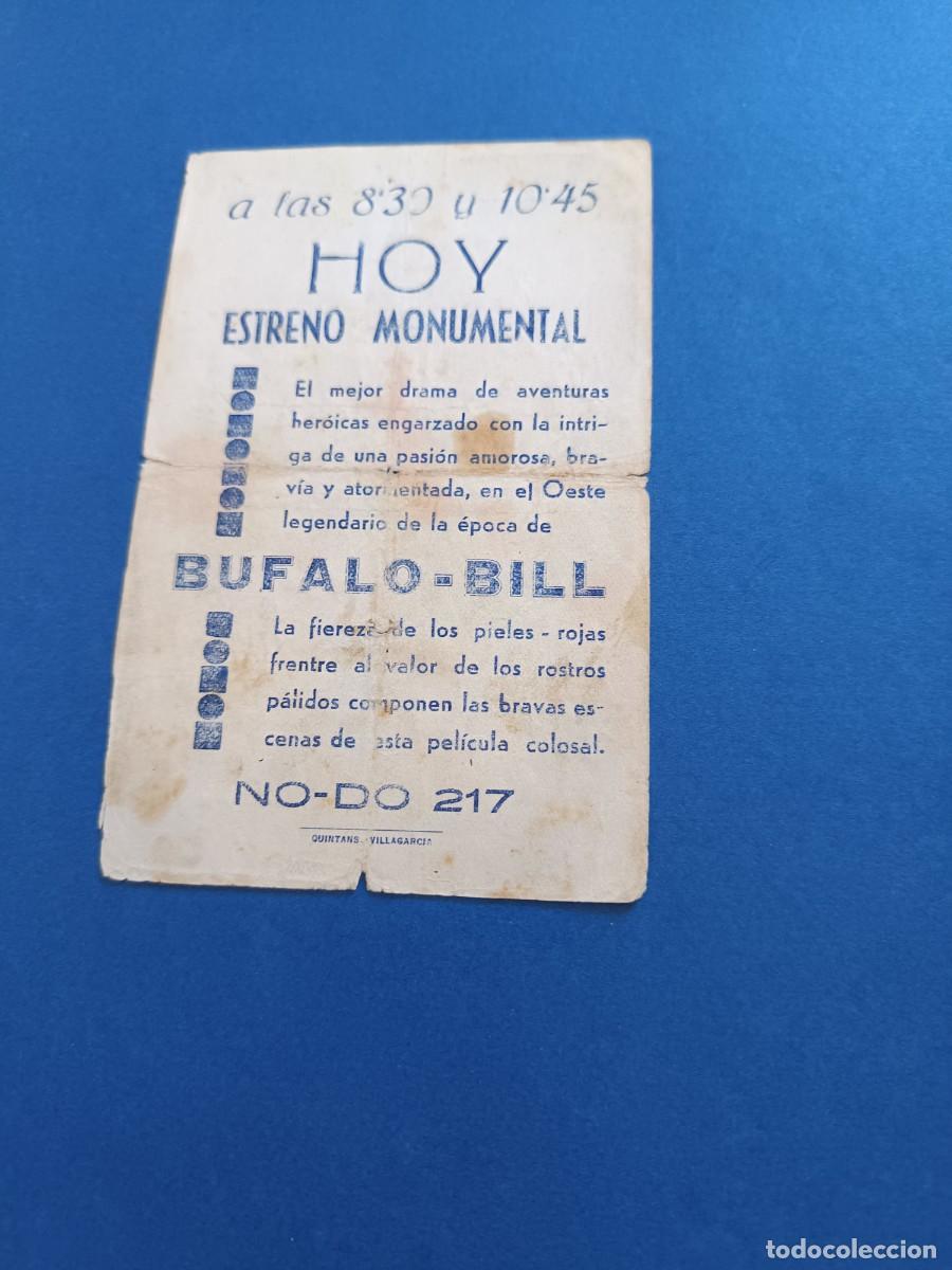 Cine: PROGRAMA DE CINE BUFFALO BILL GARY COOPER - Foto 2