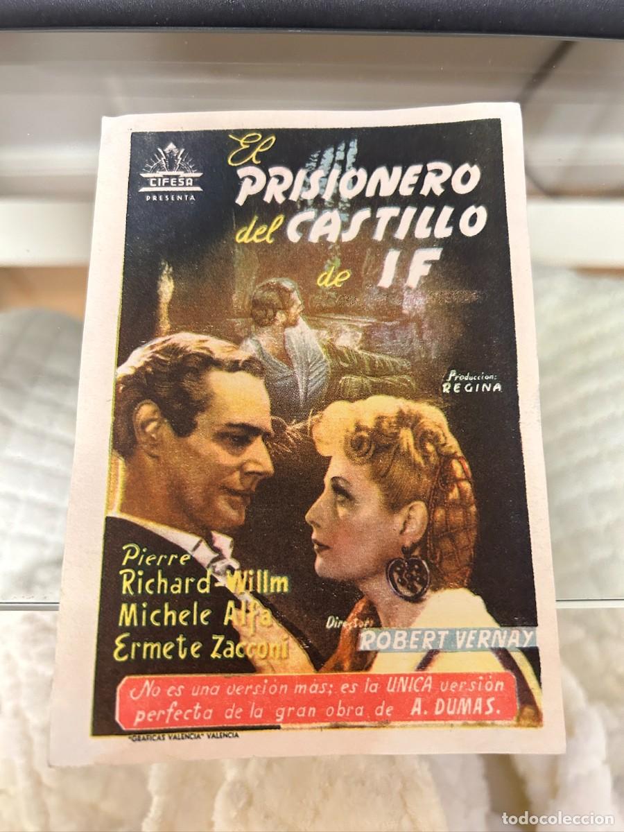 Cine: &ordm;1319 el prisionero del castillo de if sin publicidad buen estado