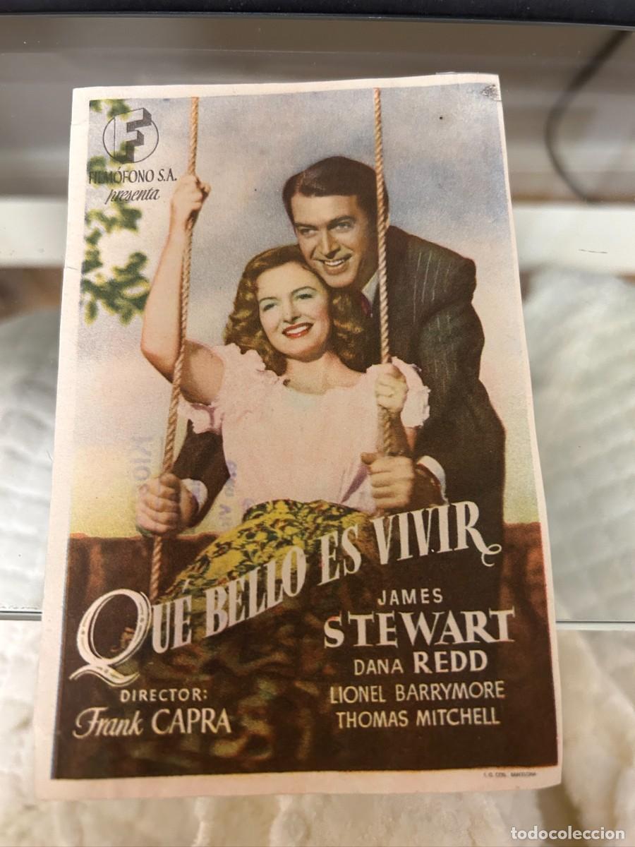 Cine: &ordm;1324 que bello es vivir sello de granada buen estado