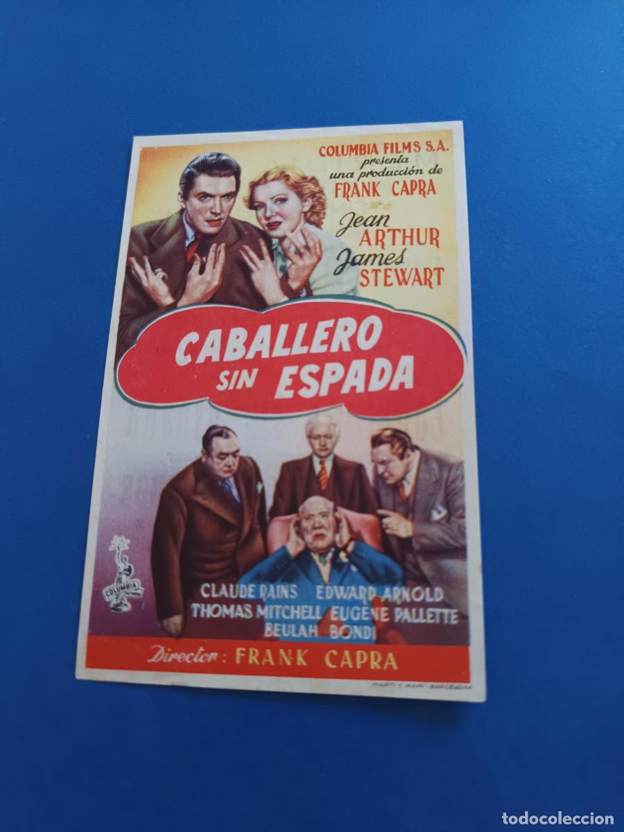 Cine: PROGRAMA DE CINE CABALLERO SIN ESPADA JAMES STEWART