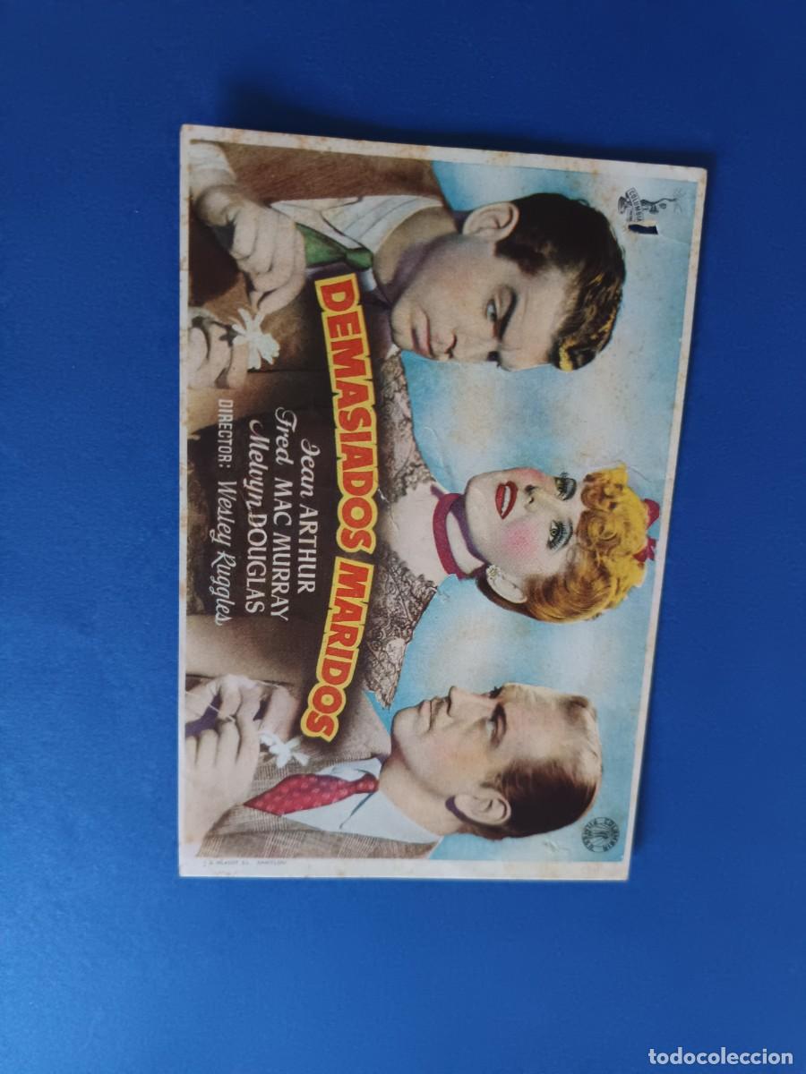 Cine: PROGRAMA DE CINE DEMASIADOS MARIDOS FRED MAC MURRAY