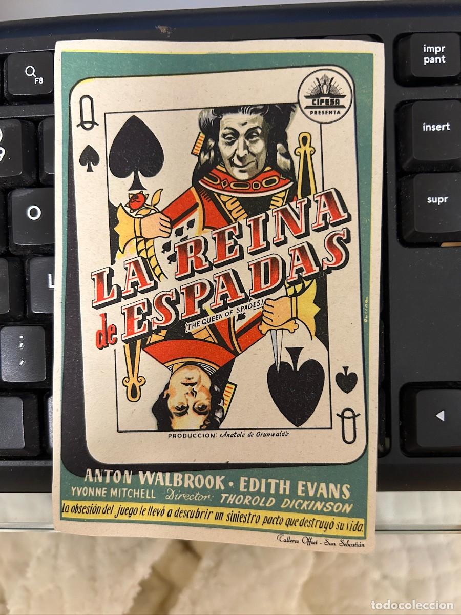 Cine: &ordm;1360 la reina de espadas sin publicidad buen estado