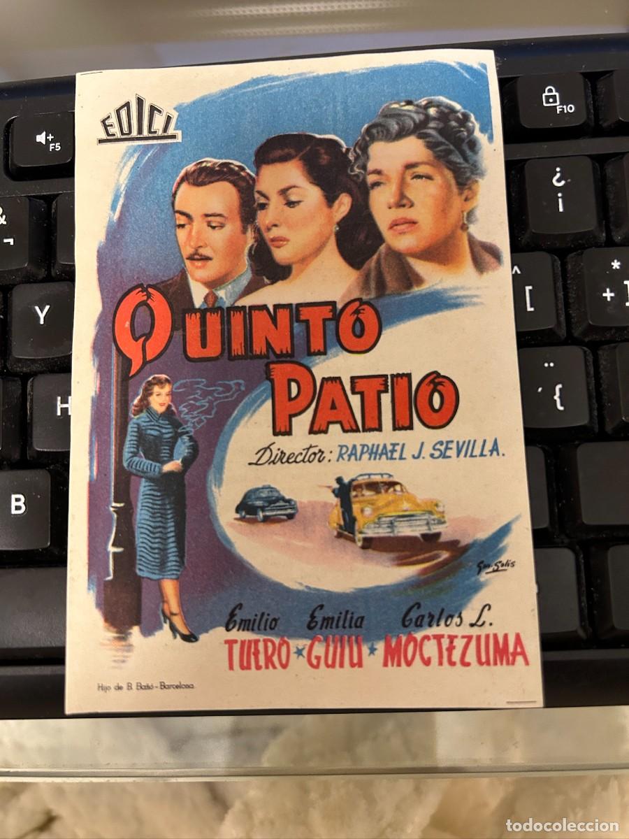 Cine: &ordm;1339 quinto patio cine eden barcelona con publicidad buen estado