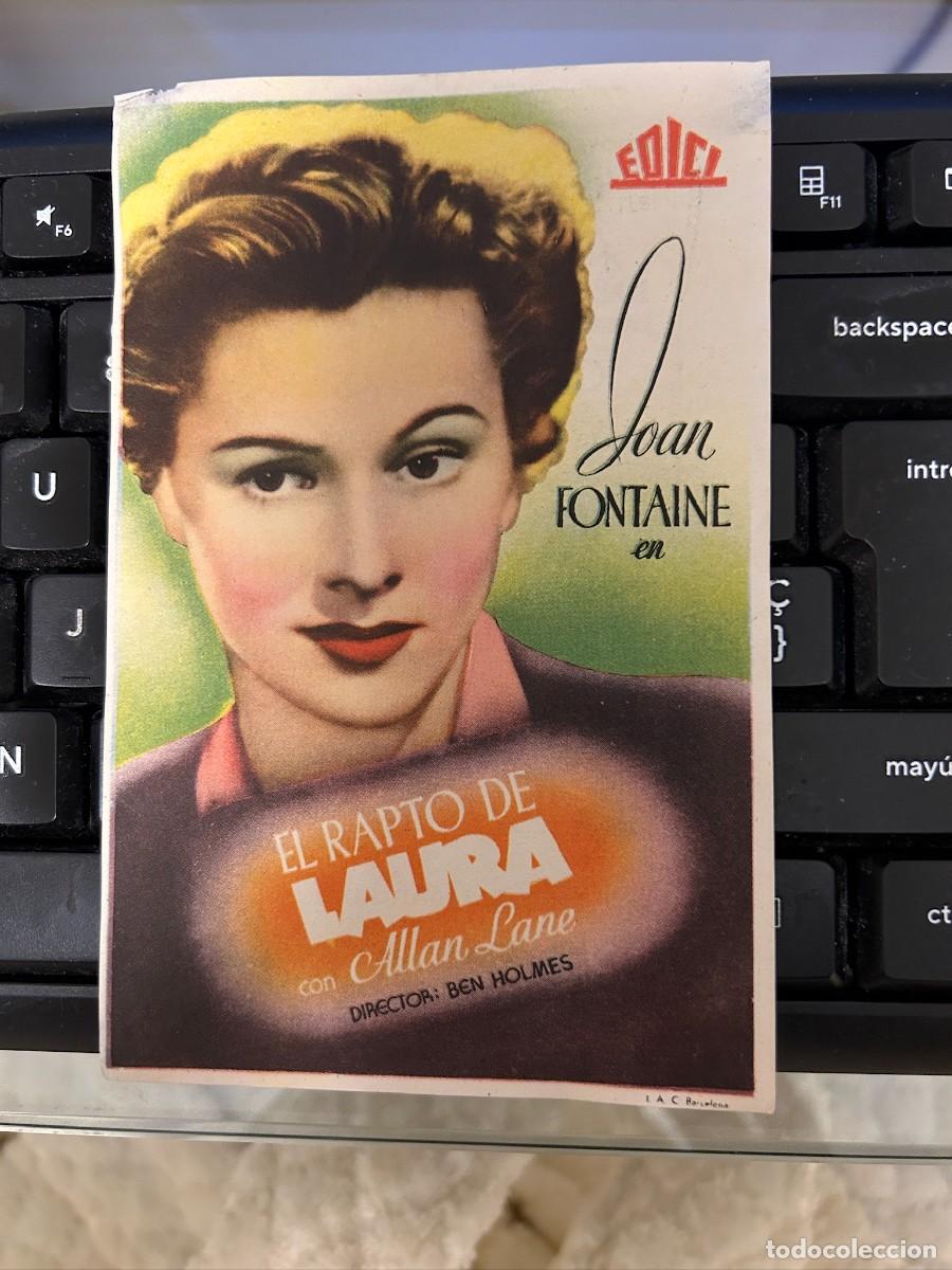 Cine: &ordm;1344 el rapto de laura cine ideal alicante con publicidad buen estado