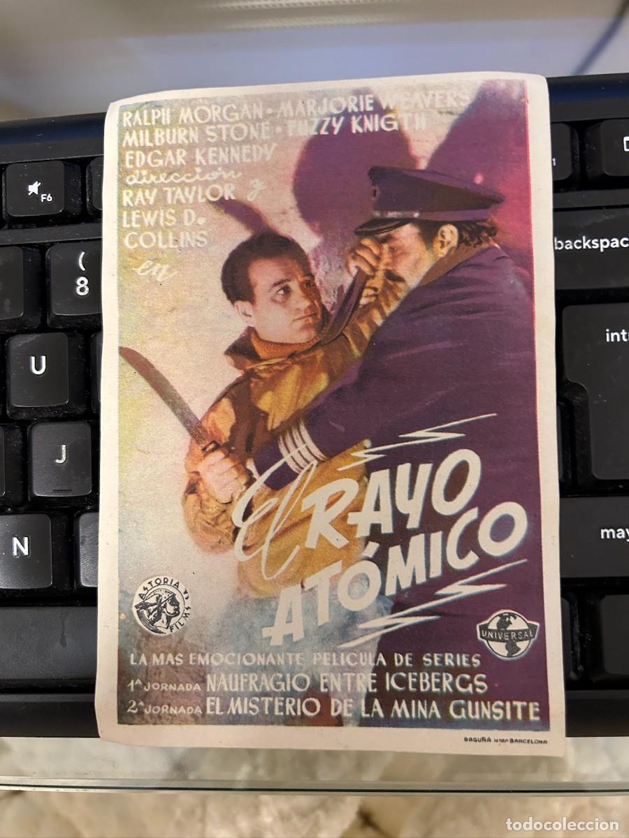 Cine: &ordm;1346 el rayo atomico sin publicidad buen estado