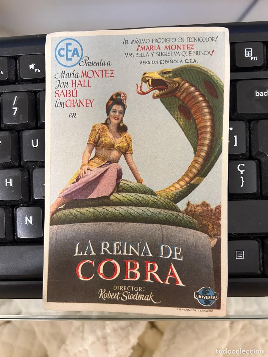 Cine: &ordm;1359 la reina de cobra sello reus buen estado
