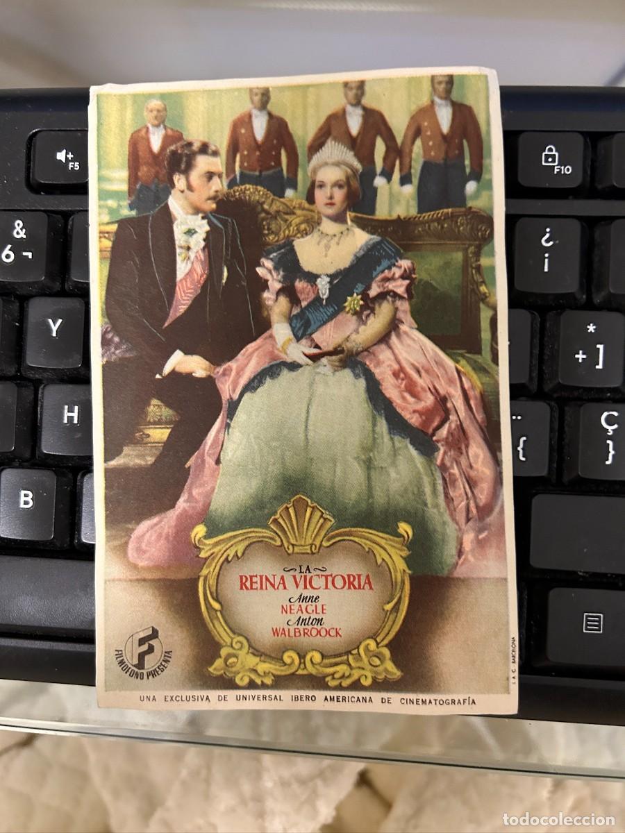Cine: &ordm;1366 la reina victoria teatro bartrina reus con publicidad buen estado