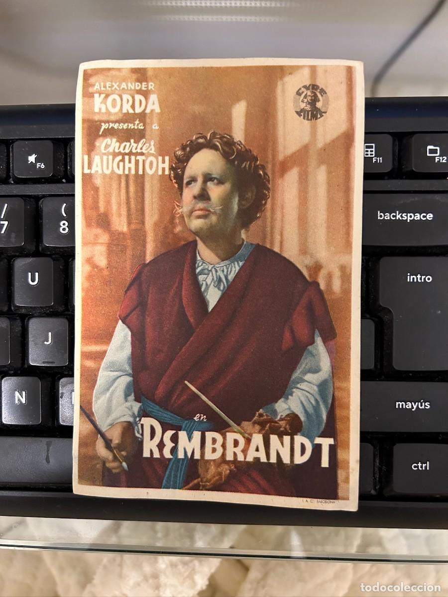 Cine: &ordm;1369 rembrandt sin publicidad buen estado