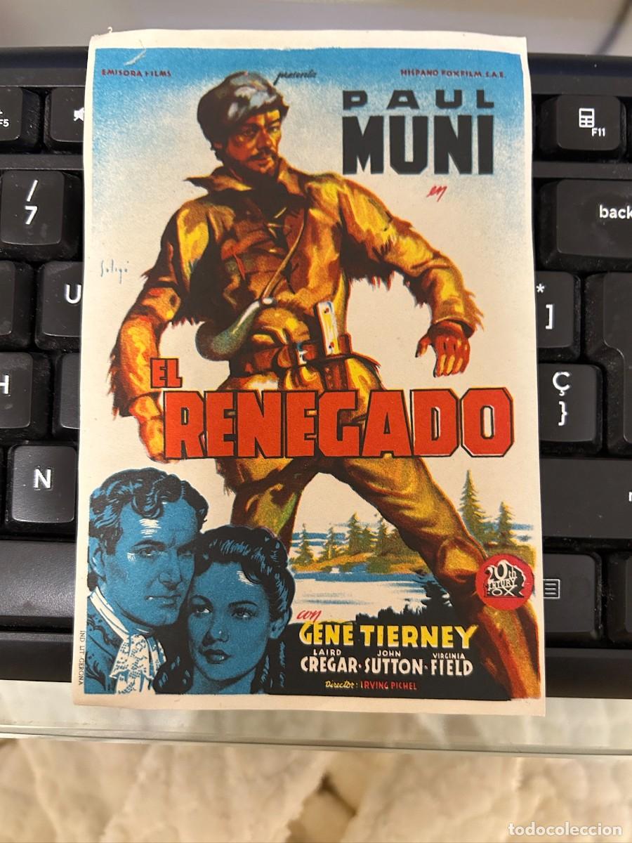 Cine: &ordm;1372 el renegado sin publicidad buen estado