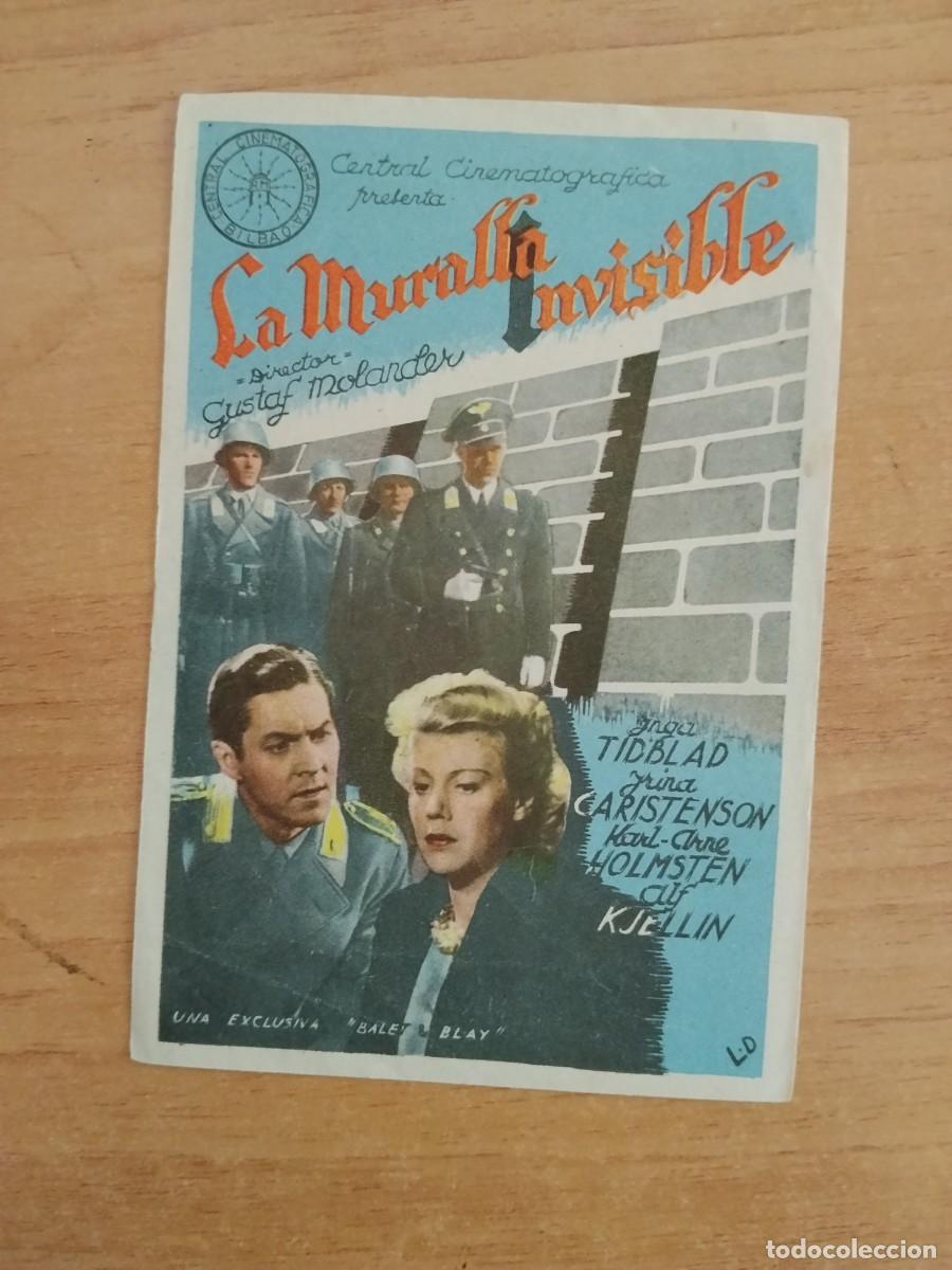 Cine: TURQUE-PROGRAMA DE CINE --LA MURALLA INVISIBLE - Foto 1