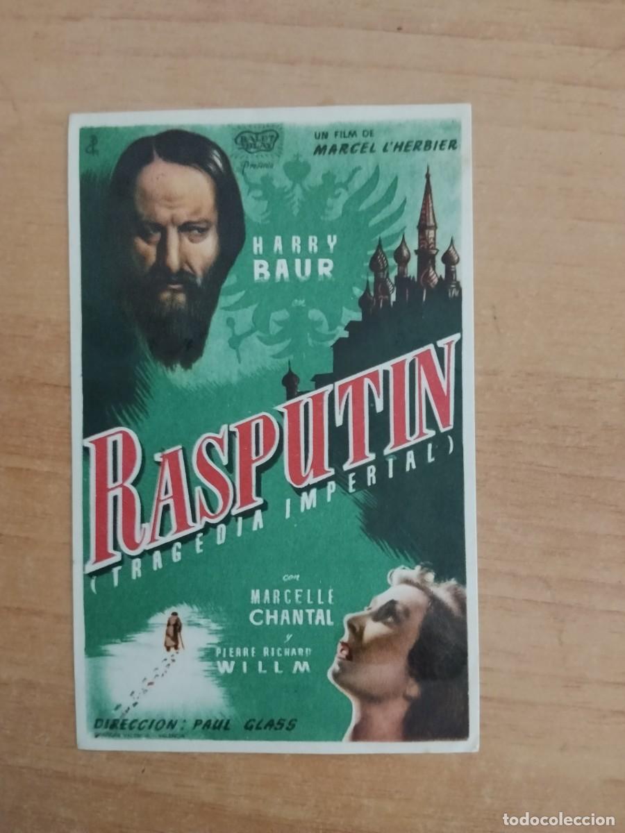 Cine: TURQUE-PROGRAMA DE CINE --RASPUTIN CT