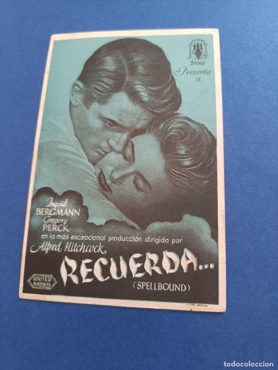 Cine: PROGRAMA DE CINE RECUERDA INGRID BERGMAN GREGORY PECK - Foto 1