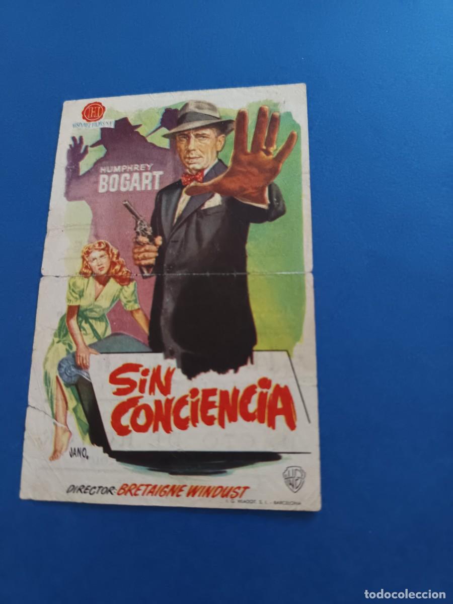 Cine: PROGRAMA DE CINE SIN CONCIENCIA HUMPHREY BOGART