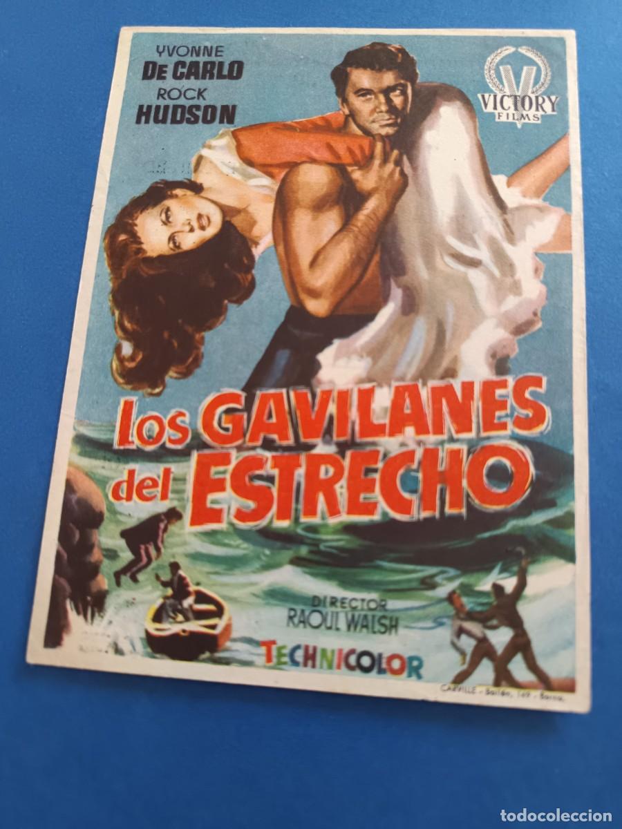 Cine: PROGRAMA DE CINE LOS GAVILANES DEL ESTRECHO YVONNE DE CARLO ROCK HUDSON