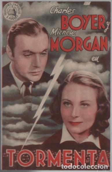 Cine: PROGRAMA DOBLE DE CINE: TORMENTA PC-11921