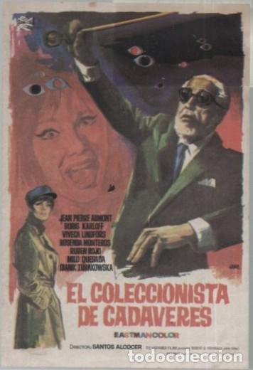 Cine: PROGRAMA DOBLE DE CINE: EL COLECCIONISTA DE CADAVERES PC-11923