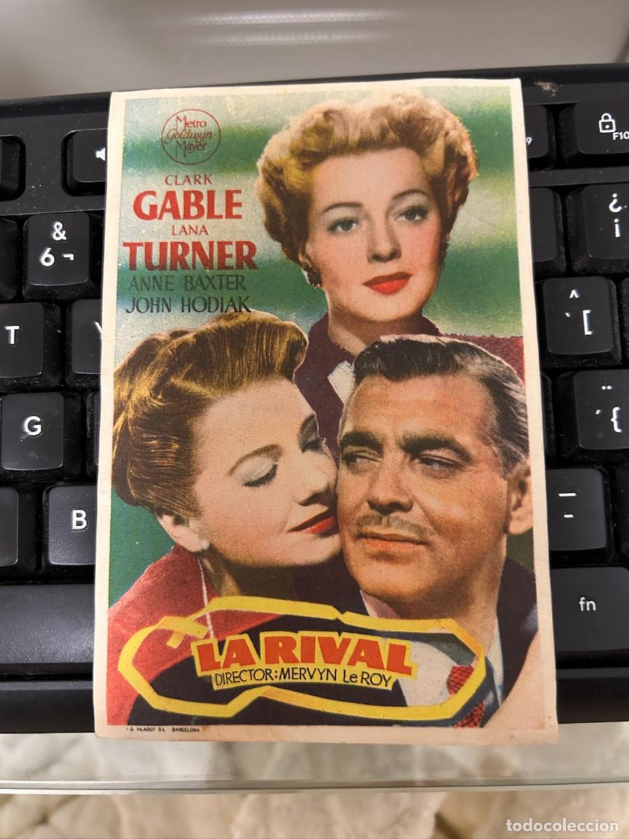 Cine: &ordm;1390 la rival clark gable sin publicidad buen estado