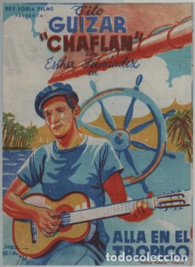 Cine: PROGRAMA DOBLE DE CINE: ALL&Aacute; EN EL TROPICO PC-11925