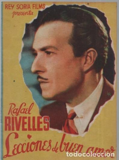 Cine: PROGRAMA DOBLE DE CINE: LECCIONES DE BUEN AMOR PC-11930