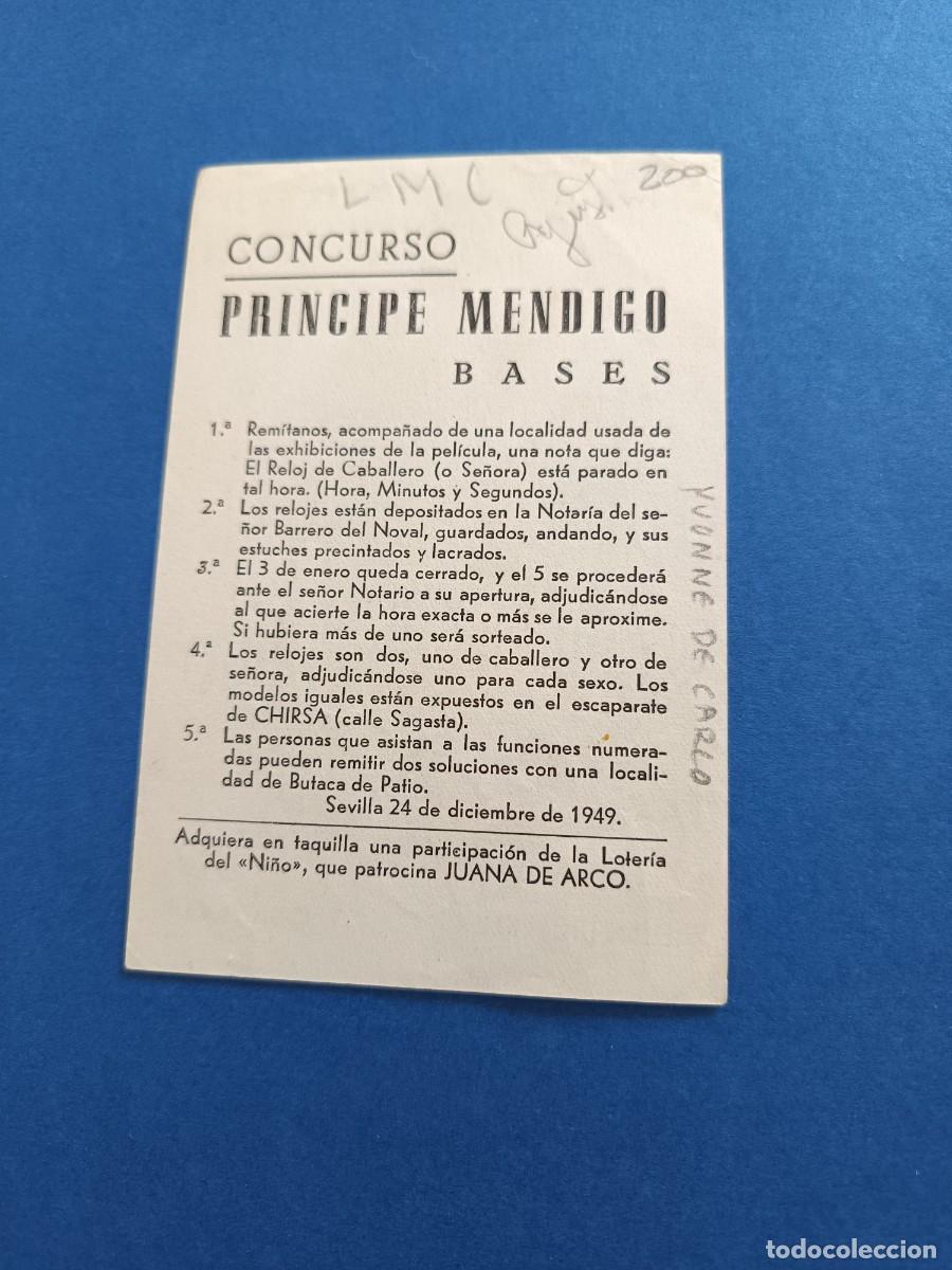 Cine: PROGRAMA DE CINE EL PRINCIPE MENDIGO RONALD COLMAN - Foto 2
