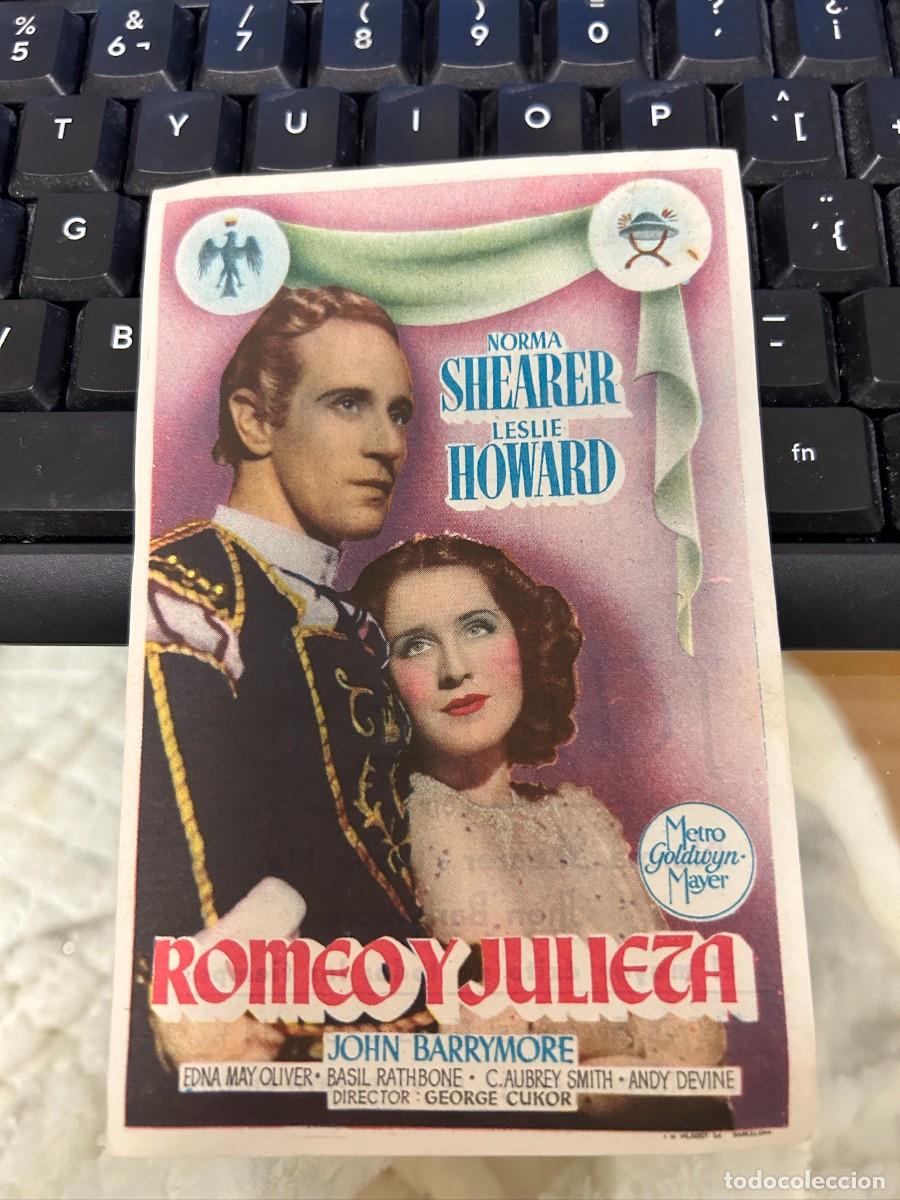 Cine: &ordm;1393 romeo y julieta cine cervantes con publicidad buen estado