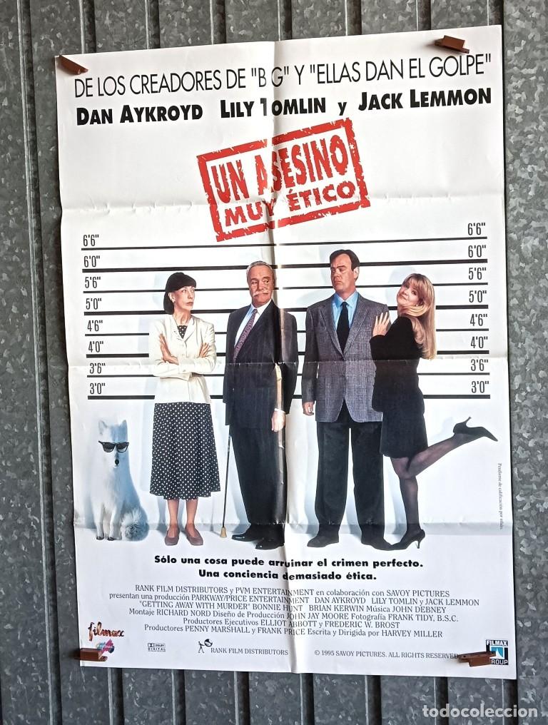 Cine: Cartel UN ASESINO MUY ETICO -- Dan Aykroyd Jack Lemmon Lily Tomlin