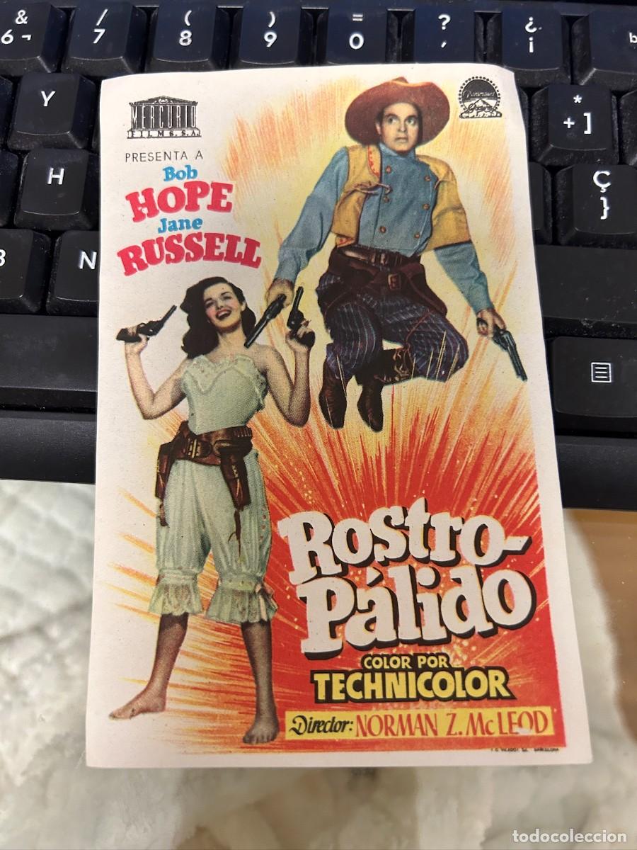 Cine: &ordm;1396 rostro-palido sin publicidad buen estado