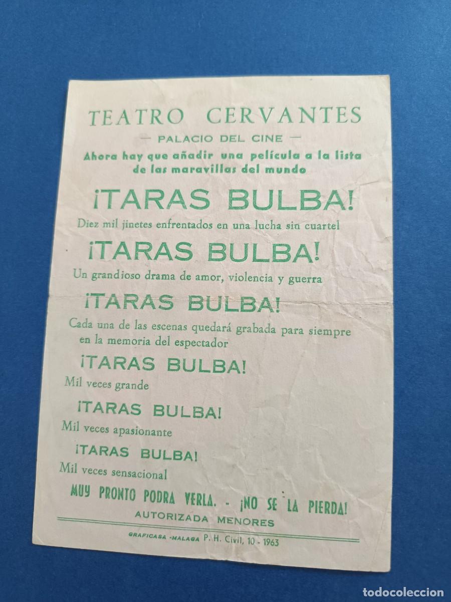 Cine: PROGRAMA DE CINE TARAS BULBA YUL BRYNNER - Foto 2