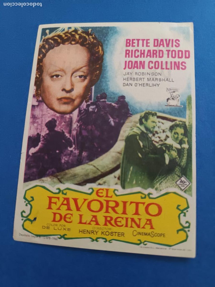 Cine: PROGRAMA DE CINE EL FAVORITO DE LA REINA BETTE DAVIS