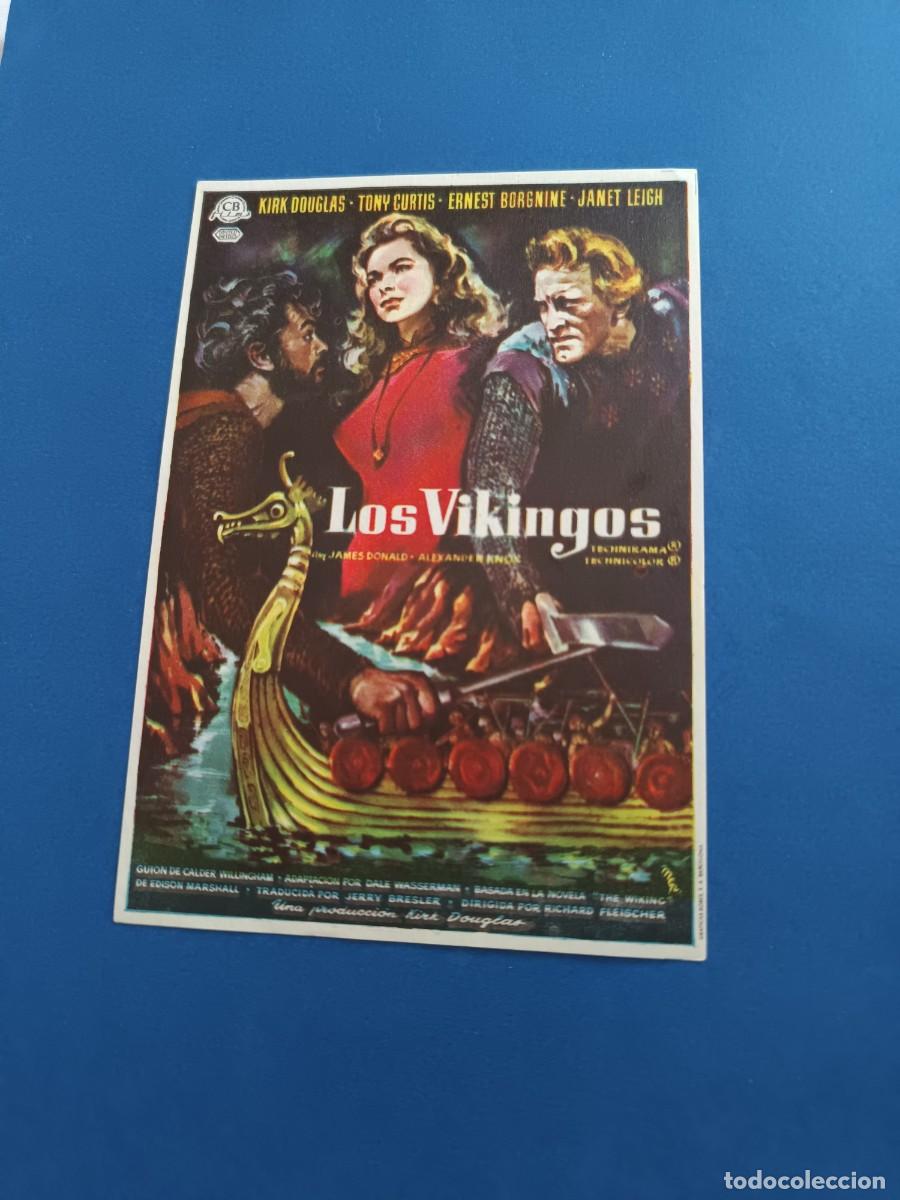 Cine: PROGRAMA DE CINE LOS VIKINGOS KIRK DOUGLAS