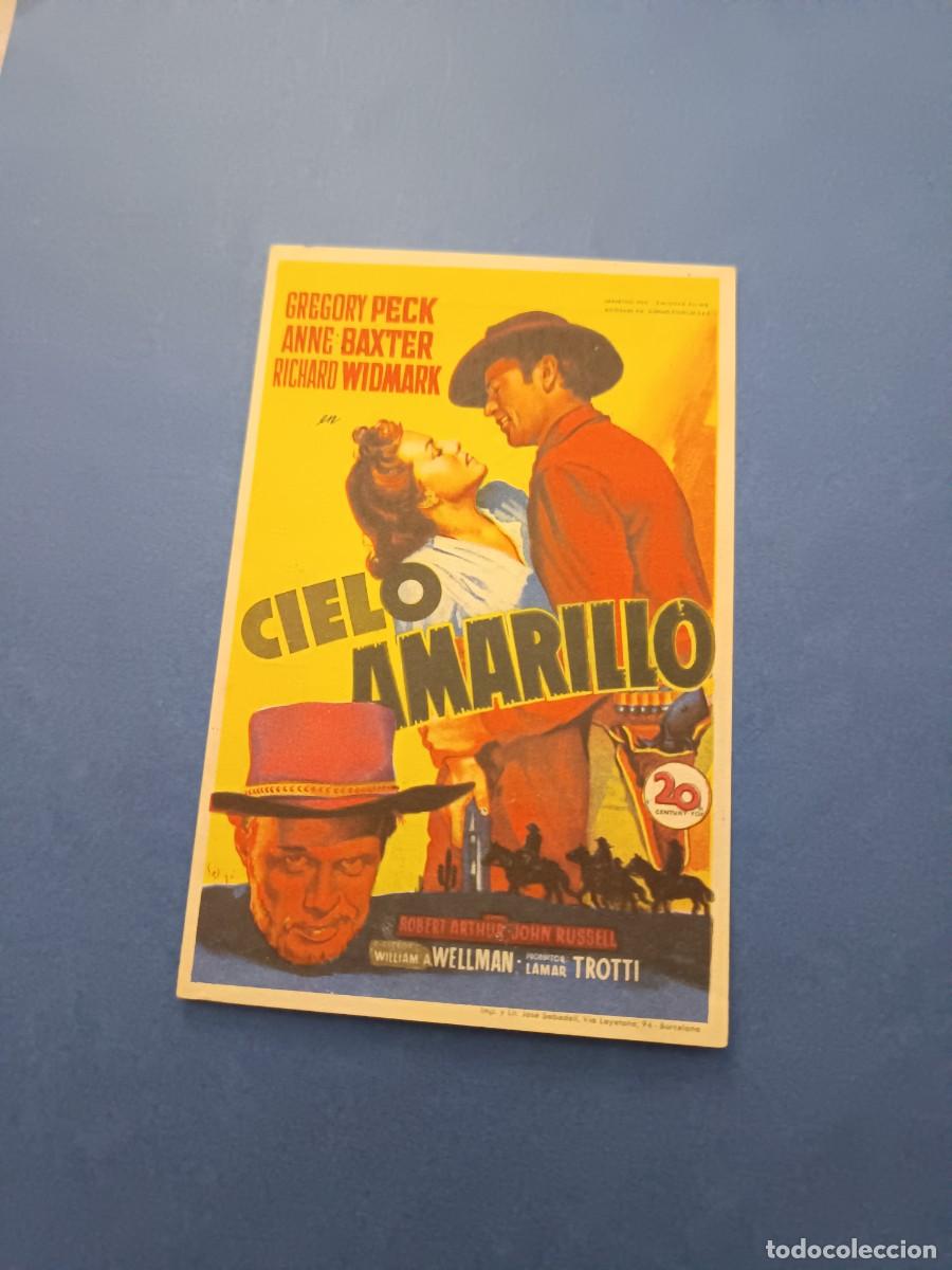 Cine: PROGRAMA DE CINE CIELO AMARILLO GREGORY PECK - Foto 1