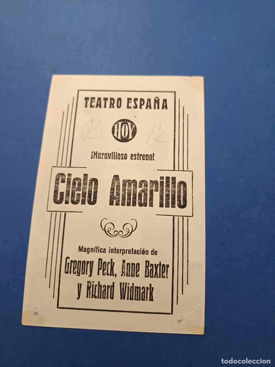 Cine: PROGRAMA DE CINE CIELO AMARILLO GREGORY PECK - Foto 2