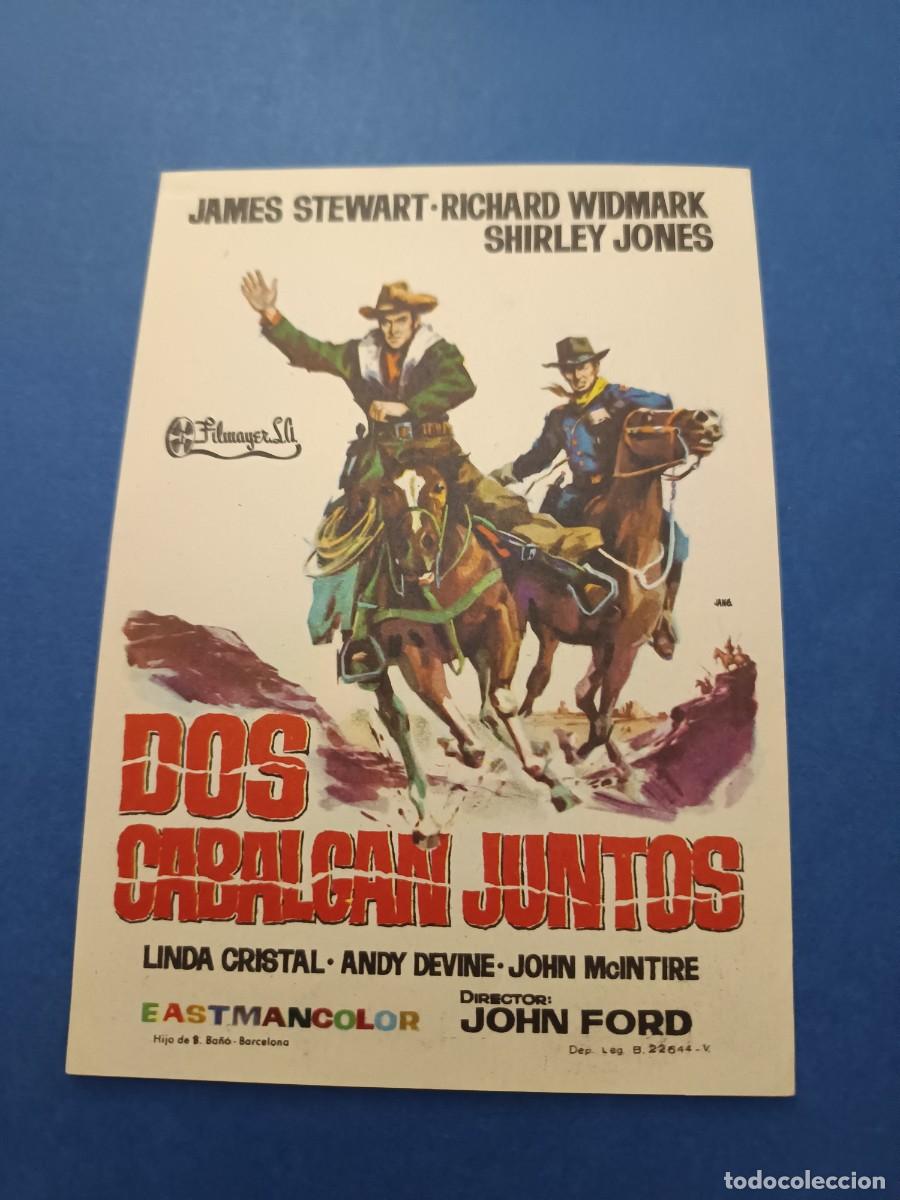 Cine: PROGRAMA DE CINE DOS CABALGAN JUNTOS JAMES STEWART - Foto 1