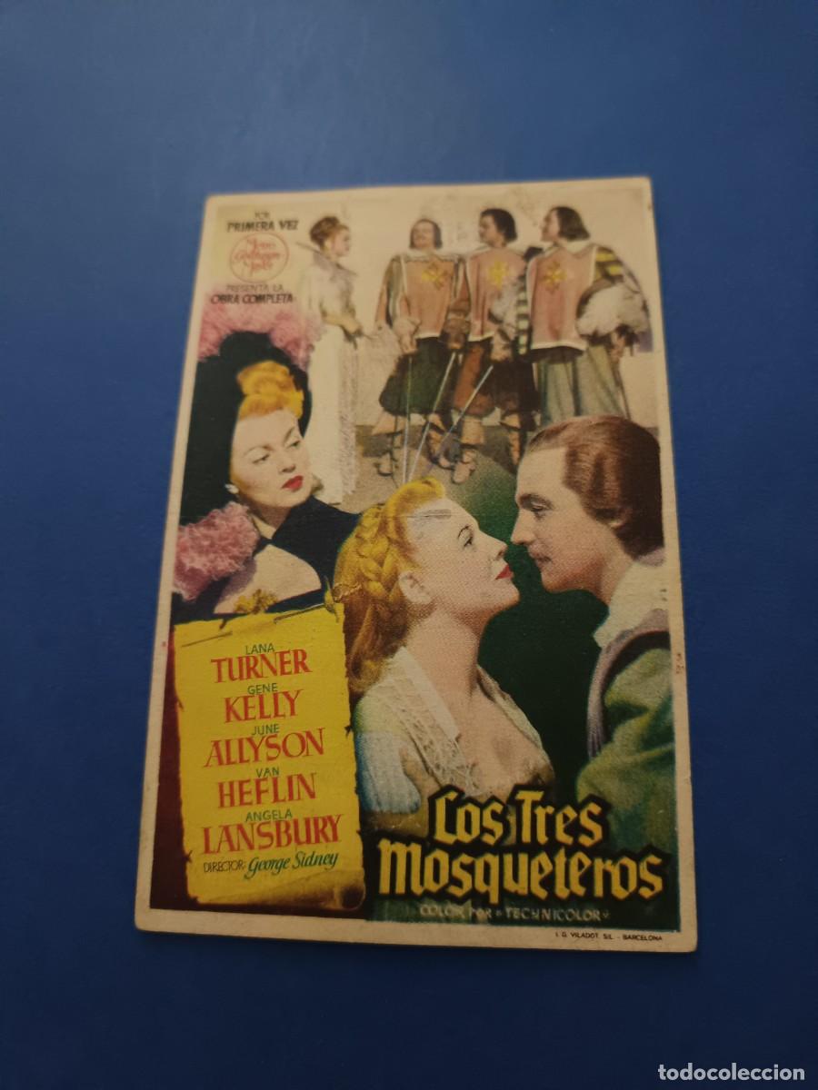 Cine: PROGRAMA DE CINE LOS TRES MOSQUETEROS GENE KELLY