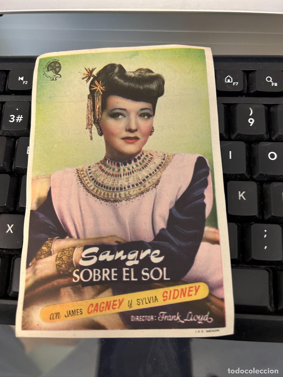 Cine: &ordm;1421 sangre sobre el sol cine monterrosa reus con publicidad buen estado