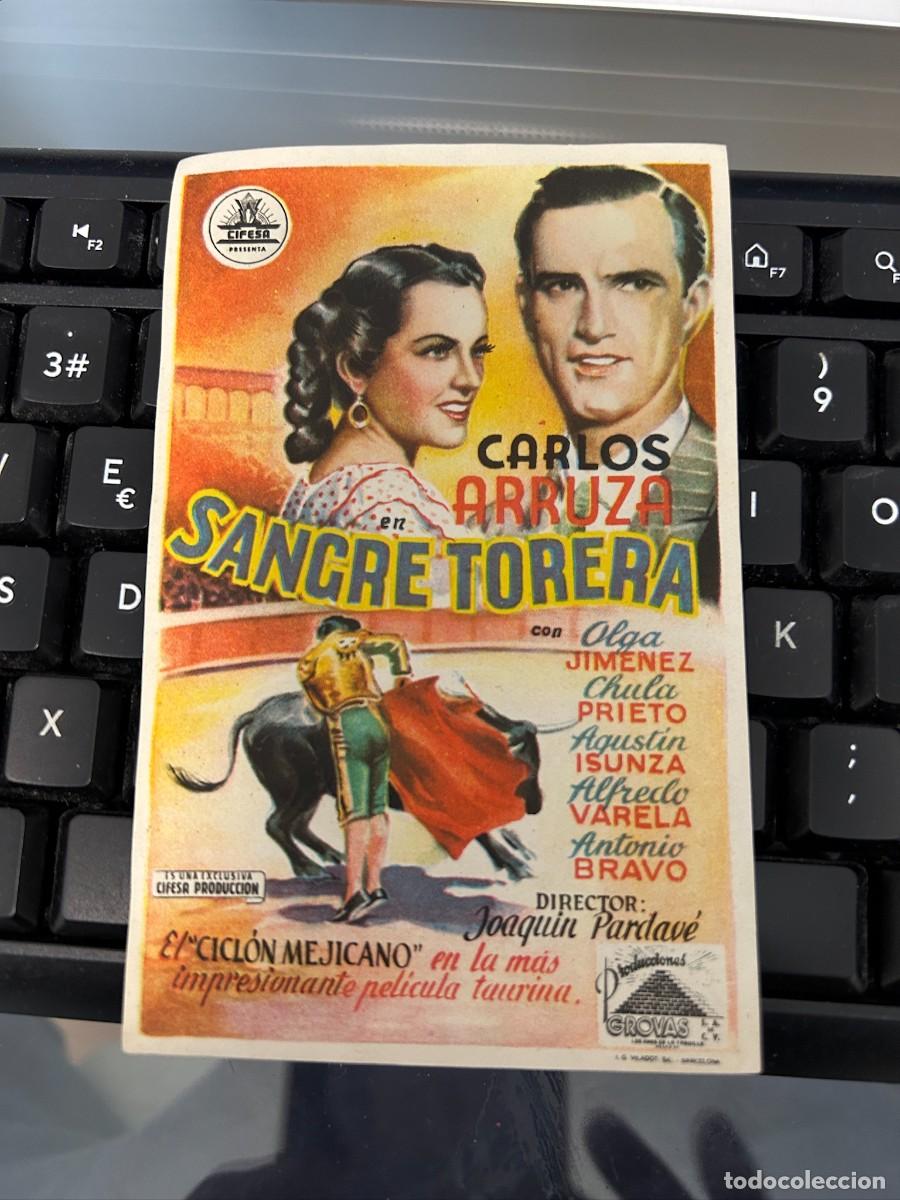 Cine: &ordm;1423 sangre torera sin publicidad buen estado