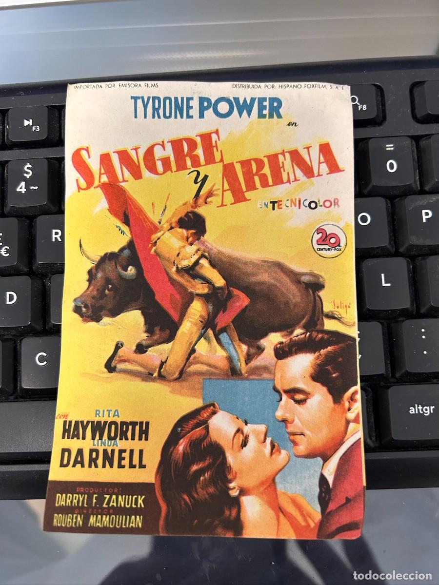 Cine: &ordm;1425 sangre y arena sin publicidad buen estado
