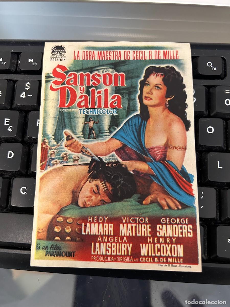 Cine: &ordm;1426 sanson y dalila sin publicidad buen estado