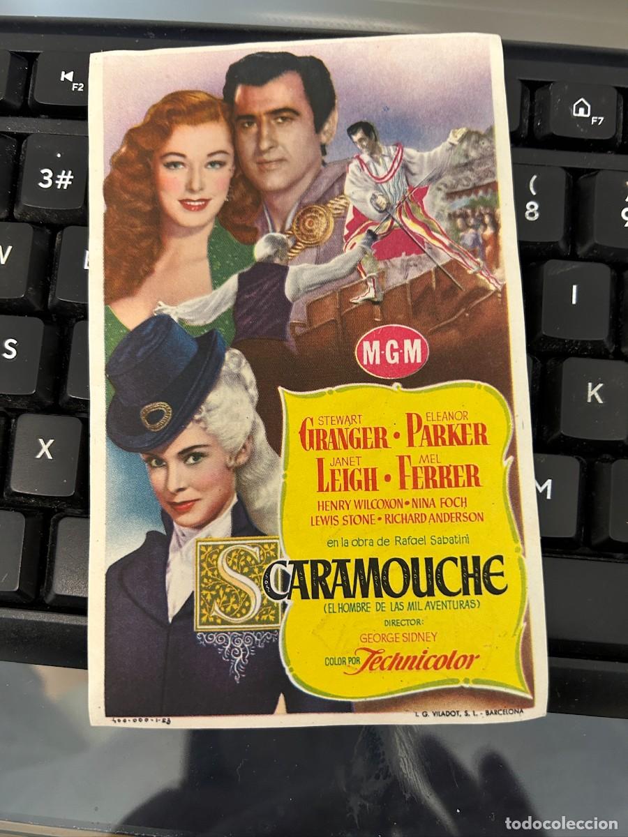 Cine: &ordm;1432 scaramouche cine monterrosa reus con publicidad buen estado