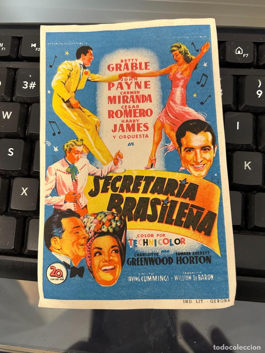 Cine: &ordm;1435 secretaria brasile&ntilde;a sin publicidad buen estado